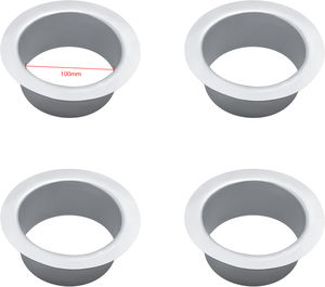 รางน้ำฝนอะลูมิเนียมสแตนเลสทรงกลมแบบกำหนดเองสำหรับขายส่ง กันน้ำ ติดตั้งง่าย - Product Image 3