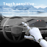 Autocollant de voiture, protection d'écran numérique Carplay, film protecteur en verre trempé, accessoires automobiles pour Cadillac XT4 2026