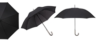 Parapluie droit coupe-vent en fibre de verre de 25 pouces, nouvelle conception, marque chinoise, logo personnalisé, couleur au choix, idéal comme cadeau