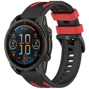 <span class=keywords><strong>Bracelet</strong></span> en silicone Quickfit 22 mm 26 mm pour montre connectée Garmin <span class=keywords><strong>Fenix</strong></span> 8 47 mm/7s Pro/6S Pro/<span class=keywords><strong>5s</strong></span> Plus, réglable en caoutchouc Easyfit CHARM - Product Image 5