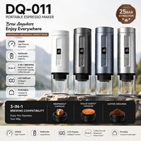 Machine à café à capsules avec charge rapide en 1,5h, compatible café moulu, pour voiture et voyage, logo personnalisé, fournisseur ODM