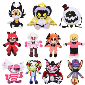 DOULUO nuevo diseño 12 colores alastor hazbin Hotel juguetes de peluche de anime peluche hazbin Hotel plushie lindo hazbin Hotel Peluches