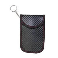 ميدالية مفاتيح RFID حامي RF سيارة الإشارة حجب حقيبة مكافحة سرقة الحقيبة مفتاح السيارة إشارات مانع مكافحة القرصنة حالة RFID مانع الحقيبة