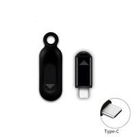 Adaptor Remote Control inframerah nirkabel, peralatan warna hitam, adaptor pengendali aplikasi pintar pemancar IR untuk TV DVD, ponsel Android