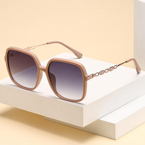 Kesheen – lunettes de soleil à monture carrée pour femmes, monture noire, lentille TAC, Protection UV400, mode Street Style - Product Image 5