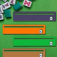 4 pièces de marqueurs de ligne de Mahjong en acrylique brillant, gravés au laser et imprimés UV, outil de stratégie pour débutants, format voyage