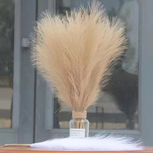 7 fourchettes 45cm fleur artificielle d'herbe de pampa pour la décoration de mariage - Product Image 5