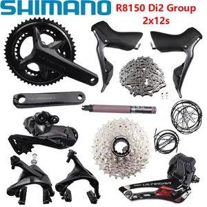 <span class=keywords><strong>Groupe</strong></span> électronique de vélo de route SHIMANO <span class=keywords><strong>ULTEGRA</strong></span> R8150 Di2 2*12 vitesses avec pédalier R8100, dérailleur avant/arrière R8150, levier de vitesses - Product Image 1