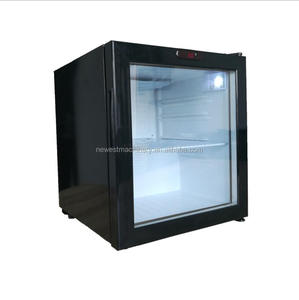 Frigorifero <span class=keywords><strong>da</strong></span> <span class=keywords><strong>Tavolo</strong></span> con Porta in Vetro Trasparente, Mini Espositore Refrigerato per Energy Drink - Product Image 3