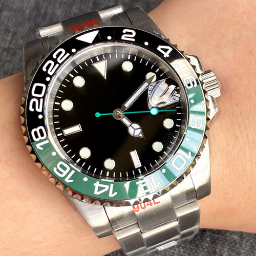 green black