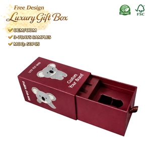 Wholesale Slide Paper Gift Box Packaging Embossed Logo Biodegradable Store Packing Boxes Caja Carton for Beauty - Product Image 1