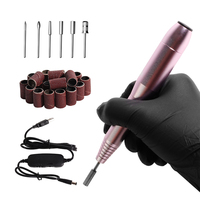 Nagelapparatuur Manicure Salon 20000RPM Elektrische Nagelboormachine USB Draagbaar Thuisgebruik Nagelboor