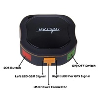 TKSTAR - Mini Rastreador GPS Impermeable 2G 4G TK109/TK1000 con Botón SOS, Monitor de Actividad para Niños y Perros, Rastreador de Mascotas, Aplicación Gratuita para PC