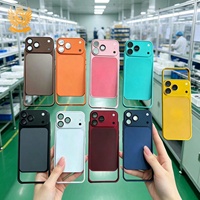 Coque arrière de téléphone en aluminium pour entreprise, style OEM, pour la mise à niveau des anciennes séries 12, 13, 14, 15, 16 vers la série 17