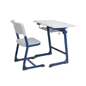 सस्ते कक्षा के छात्र डेस्क उच्च गुणवत्ता स्कूल डेस्क और कुर्सी सेट फर्नीचर निर्माता