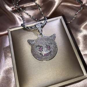 Collana con ciondolo a forma di diavolo per uomo e donna, gioielli alla moda, regalo per l'uso quotidiano - Product Image 3