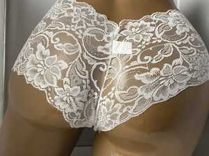 Braguitas de Encaje para Mujer 2026, Diseño de Mariposa, Transparentes, Sexys, Tejidas, Lisas, 1 Pieza - Product Image 3