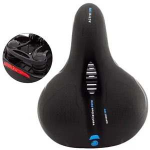 Sela De Bicicleta PU Superfície À Prova De Choque Assento De Bicicleta MTB Bike road Racing Assento Oco