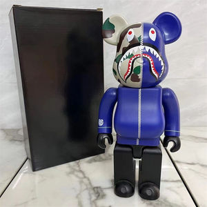 Cao Phiên Bản Bearbrick 400% 28Cm Bạo Động Gấu Trang Trí Di Chuyển Đồ Chơi ABS Hành Động Hình Gấu Hình Đồ Chơi Bearbrick - Product Image 2