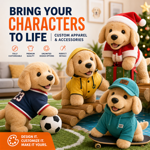 Fabricant de jouets en peluche personnalisés avec logo, <span class=keywords><strong>chiot</strong></span> <span class=keywords><strong>Golden</strong></span> <span class=keywords><strong>Retriever</strong></span>, cadeau de Noël, design sur mesure, jouet en peluche, jouet doux, OEM ODM, marque - Product Image 1