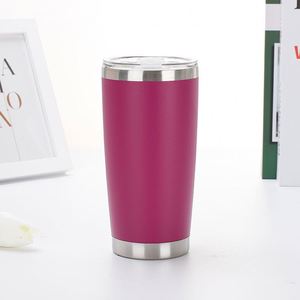 Taza de Viaje Estándar para Auto, 20 oz, Acero Inoxidable, Aislada al Vacío de Doble Pared, para Café, Compatible con Portavasos de Auto, ASM25 - Product Image 4