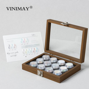 Vinimay - Polvo Mágico para <span class=keywords><strong>Uñas</strong></span> con 4 Estilos <span class=keywords><strong>de</strong></span> Efecto Espejo - Efecto Brillante Aurora, Fácil <span class=keywords><strong>de</strong></span> Mezclar para <span class=keywords><strong>Decoración</strong></span> <span class=keywords><strong>de</strong></span> <span class=keywords><strong>Uñas</strong></span> con Esmalte en Gel y <span class=keywords><strong>Acrílico</strong></span> - Product Image 2