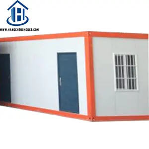 Bangladesh ghana lage kosten een slaapkamer mobiele modulaire stalen frame prefab camping container huis