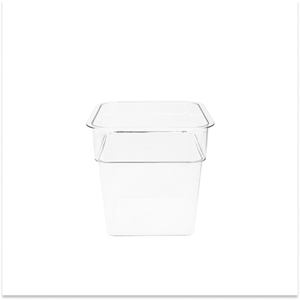 12 Quart Square Clear <b>Plastic</b> <b>Kitchen</b> Storage Box Container for Commercial Catering and Home Prep Durable Leakproof BPA Free - Product Image 5