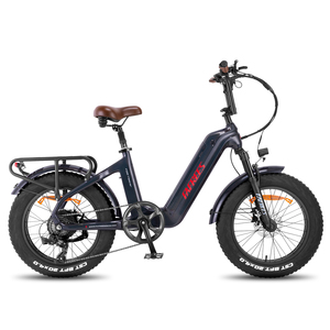 <span class=keywords><strong>Fafrees</strong></span> 20*4.0 "Pneu En Fiber De Carbone Ebike Suspension Avant 7 Vitesse 22.5Ah 500W 48V Commute Vélo De Ville Électrique <span class=keywords><strong>F20</strong></span> Master - Product Image 5