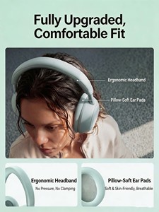 Soundcore Anker Q20i Wireless Headphone with ANC Function for Playing Game Listening Music Headsets PC Game Headphone <b>Microphone</b> - Product Image 5