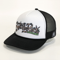 Sombreros de camionero con logotipo personalizado, 5 paneles para sublimación, gorra de béisbol de malla de espuma, gorra de sublimación al mejor precio