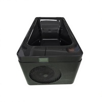 Baignoire de récupération en acrylique avec refroidisseur d'eau UV intégré 1HP et filtre pour bain froid et bien-être
