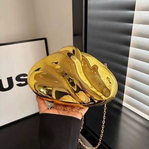 Bolso de banquete de acrílico personalizado para <span class=keywords><strong>mujer</strong></span>, bolso de mano de noche europeo y americano transfronterizo, bandolera de hombro con forma de <span class=keywords><strong>mango</strong></span> - Product Image 2