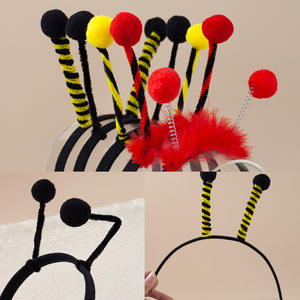 Copricapo per Spettacoli del 1° Giugno, Forme Colorate di Ape, Coccinella e Formica, Carino e Fatto a Mano - Product Image 3