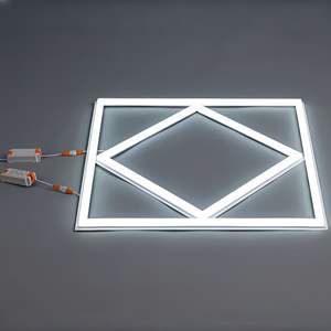 Panel de <span class=keywords><strong>Luz</strong></span> LED RGB 3CCT para <span class=keywords><strong>Techo</strong></span>, Empotrable, 36W 48W 72W, Luces LED Planas para <span class=keywords><strong>Techo</strong></span>, Luces para <span class=keywords><strong>Techo</strong></span> Suspendido, Seleccionables - Product Image 4