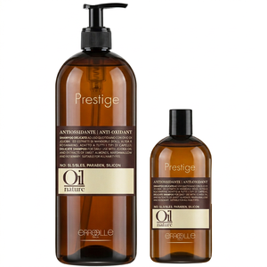 Champú Antioxidante ERREELLE Prestige Oil Nature con Aceite de Jojoba y Extracto de Almendras Dulces para Todo Tipo de Cabello, Uso Diario - Product Image 1