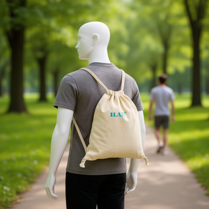 Zaino con Coulisse ILAN 40x35 Cm Leggero per Uso Casual - Product Image 3