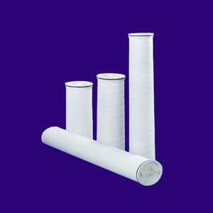 Élément filtrant élevé de polytétrafluoroéthylène de résistance chimique de la porosité 68 mm élevée pour la filtration de réactif chimique - Product Image 1