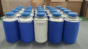 Tanque de Almacenamiento de Semen Animal, Recolector de Nitrógeno Líquido, Equipo Veterinario para Congelación de Esperma Canino y Bovino - Product Image 6