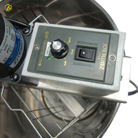 Équipement d'apiculture Extracteur de miel automatique en acier inoxydable à 2 cadres