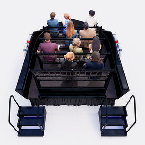 Soluciones Personalizadas OEM ODM para Parques de Atracciones: Domo 3D 7D 9D de 20/24/36/42 Asientos con Películas Exclusivas QY-CN6128 de Alta Calidad - Product Image 4