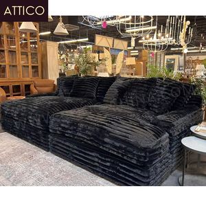 <span class=keywords><strong>Sofa</strong></span> kedap udara ukuran besar ganda <span class=keywords><strong>Sofa</strong></span> ruang tamu furnitur ruang tamu kursi malas kain Corduroy tempat tidur bioskop - Product Image 2