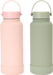 กระติกน้ำสแตนเลสสุญญากาศเก็บความร้อนขนาด34ออนซ์1000มล. สำหรับใส่เครื่องดื่มใช้ซ้ำได้ - Product Image 4