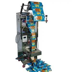 50-500 grams Potato chips banana plantain weighing sachet packaging machine nitrogen filling packing machine HJ-BZ500