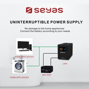 <span class=keywords><strong>800VA</strong></span> 순수 사인파 <span class=keywords><strong>UPS</strong></span> 긴 백업 솔루션을위한 인버터 - Product Image 4