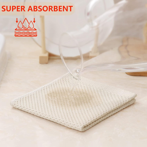 Serviettes gaufrées super absorbantes de haute qualité, chiffon de nettoyage réutilisable, serviette de cuisine - Product Image 4