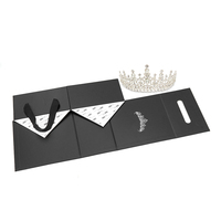 Fabricant de boîtes cadeau impression diadème couronne bijoux boîtes de papier rigides emballage boîtes couronne pour concours