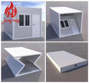 บ้านสำเร็จรูปขนาดเล็กแบบพกพาเคลื่อนย้ายได้ สำหรับสวน สำนักงาน บ้านพักคนงาน โรงแรม โรงเรียน ทำจากเหล็กพับได้ - Product Image 5