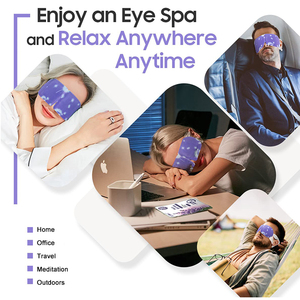 Mascarilla Térmica de Vapor <span class=keywords><strong>para</strong></span> Ojos, Personalizada con Marca Privada, de Hierro en Polvo, <span class=keywords><strong>para</strong></span> Viajes, Spa, <span class=keywords><strong>Dormir</strong></span>, con Diseño Atractivo - Product Image 5