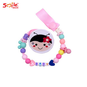 Clip <span class=keywords><strong>personnalisé</strong></span> sans BPA pour bébé, nouveau-né, porte-sucette, lion en silicone, clips de dessin animé, pour garçon ou fille, nouveauté 2025 - Product Image 4